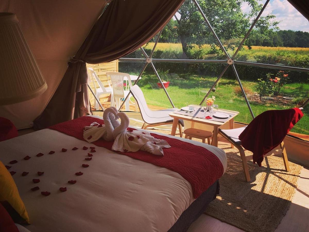 Tui's Nest Glamping Hébergements insolites Faverolles  Buitenkant foto