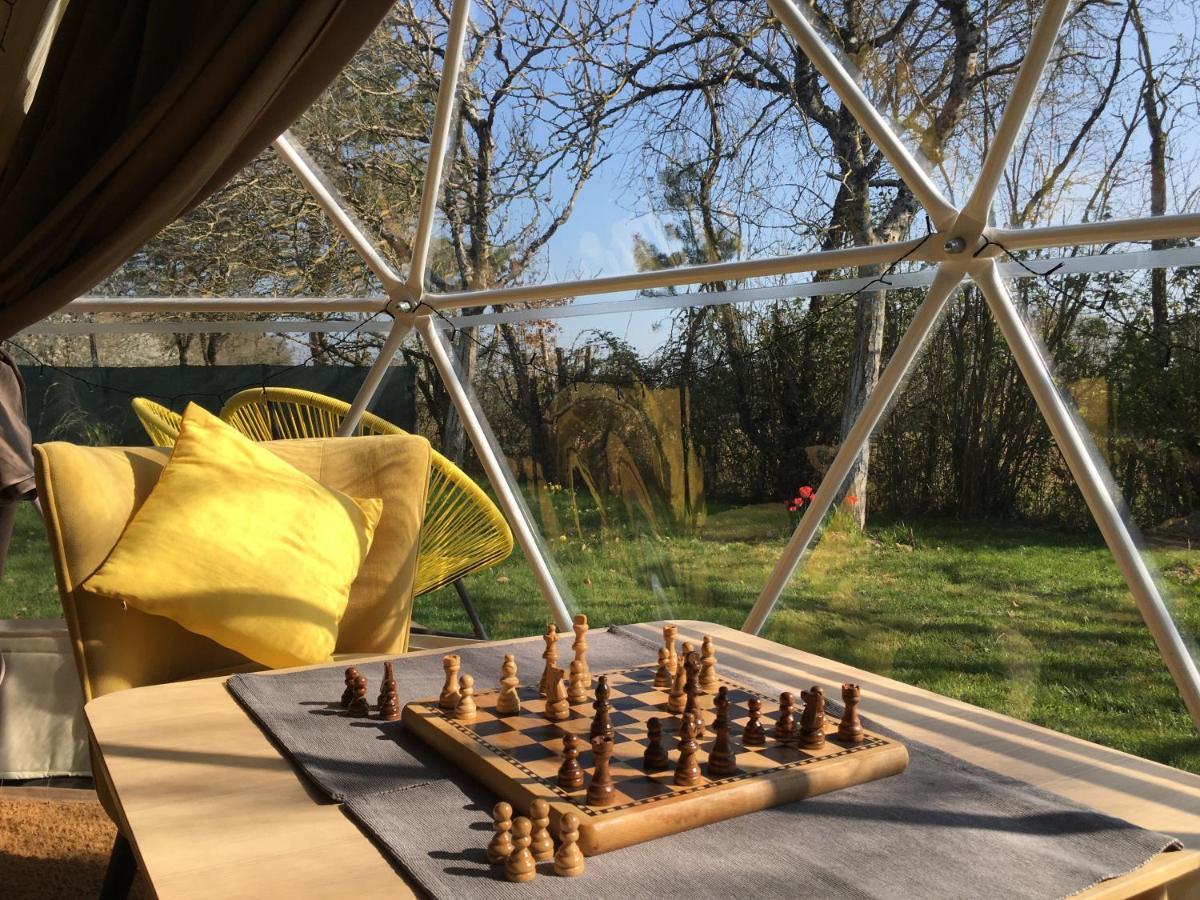 Tui's Nest Glamping Hébergements insolites Faverolles  Buitenkant foto