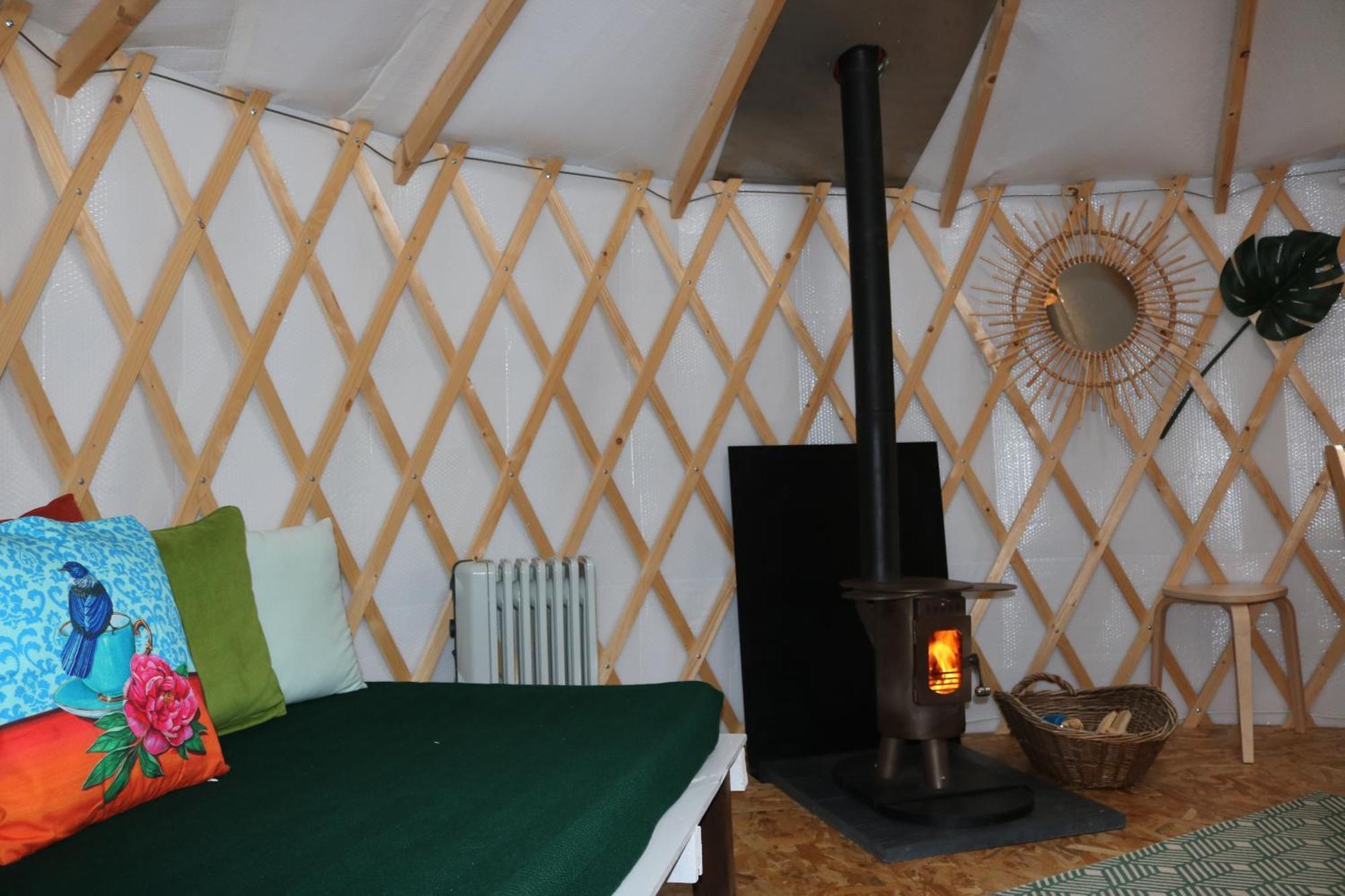 Tui's Nest Glamping Hébergements insolites Faverolles  Buitenkant foto
